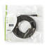 High Speed HDMI Kaapeli Ethernet | HDMI liitin | HDMI liitin | 4K@30Hz | 10.2 Gbps | 3.00 m | Litteä | PVC | Musta | Kirjekuori - HDMI-kaapelit - 5412810264728 - 4