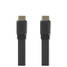 High Speed HDMI Kaapeli Ethernet | HDMI liitin | HDMI liitin | 4K@30Hz | 10.2 Gbps | 3.00 m | Litteä | PVC | Musta | Kirjekuori - HDMI-kaapelit - 5412810264728 - 6