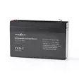 Lyijyakku | Lyijyhappo | Ladattava | 6 V | 7200 mAh - Auton akut ja pienakut - 5412810284108 - 40