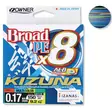 Owner Kizuna 1500m mikrokuitusiima multicolor 0,33mm - Siimat - TN-228408 - 1