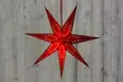 Paperit=C3=A4hti 7 sakarainen sametti 75 cm - Koristevalot - 6410416079288 - 1