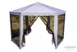 Paviljonki Arvi 6-kulma 2 x 2 x 2 m - Paviljongit ja pergolat - 6438168065298 - 1