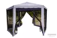 Paviljonki Arvi 6-kulma 2 x 2 x 2 m - Paviljongit ja pergolat - 6438168065298 - 4