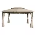 Paviljonki Garda 4 x 3 m beige - Paviljongit ja pergolat - 6438168096438 - 1