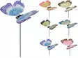 Puutarhatikku Perhonen 45 cm - Pihakoristeet - 8719987389818 - 1