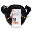 Sähköjohto | Suko Uros | IEC-320-C13 | Kulma | Kulma | Niklattu | 5.00 m | Pyöreä | PVC | Musta | Label - Virtakaapelit ja liittimet - 5412810425068 - 66