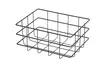 S=C3=A4ilytyskori metallia 19x14x9 cm musta - Päivittäiskeittiötarvikkeet - 6410413027978 - 2