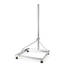 Satelliitti Parvekejalusta | Maston pituus: 1.00 m | Astian maksimikoko: 90.0 cm | Pohjalevyn koko: 1 x 50 x 50 cm | Teräs | Hopea - Lisätarvikkeet - 5412810298068 - 5
