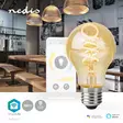 SmartLife LED Filamenttilamppu | Wi-Fi | E27 | 360 lm | 4.90 W | Lämpimästä kylmään valkoiseen | 1800 - 6500 K | Lasi | Android / IOS | polttimo | 1 kpl - Valonlähteet - 5412810335398 - 5