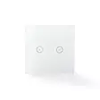 SmartLife Seinäkytkin | kaksois | Seinäkiinnitys | 1000 W | Android / IOS | Lasi | Valkoinen - Kytkimet - 5412810271788 - 10
