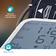 SmartLife Verenpainemittari | Käsi | Bluetooth® | LCD | 22 - 42 cm | Epäsäännöllisen sydämenlyönnin havaitseminen / Mansetin käytön tunnistus / Pysy paikallasi -ilmaisu | Valkoinen - Verenpaine- ja kuumemittarit - 5412810418428 - 53