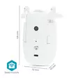SmartLife Verho Robotti | I-Kisko / U-Kisko | Verhot | Paristokäyttöinen / USB Virta | 4000 mAh | Bluetooth® | Valkoinen - Muu automaatio ja etäohjaus - 5412810419708 - 55