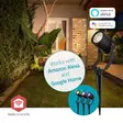 Smartlife Outdoor Light | 3 x 90 lm | Zigbee 3.0 | 3 x 3 W | RGB | 2700 K | Alumiini | Android / IOS - Valaisimet - 5412810444458 - 52