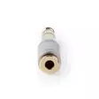 Stereoäänisovitin | 6.35 mm uros | 3.5 mm naaras | Kullattu | Suora | Metalli | Hopea | 1 kpl | Laatikko - Audioadapterit - 5412810314058 - 20
