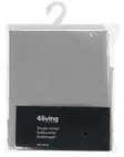 Suihkuverho Solid harmaa 4Living - Kylpyhuonetarvikkeet - 6410413174658 - 1