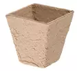 Turveruukku 8x8 cm 10kpl nelikulma - Ruukut - 6410411009648 - 2