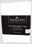 Tyynyliina 50 x 60 cm 2 kpl - Lakanat ja tyynyliinat - 6418349074998 - 2