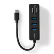 USB-keskitin | 1x USB-C | 3x USB A Female | 5-Porttinen port(s) | USB 3.2 Gen 1 | USB Virta | 5 Gbps | SD & MicroSD - Tietokone ja verkko - 5412810415748 - 30