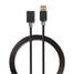 USB kaapeli | USB 2.0 | USB-A Uros | USB-A Naaras | 480 Mbps | Kullattu | 2.00 m | Pyöreä | PVC | Antrasiitti | Laatikko - Tietokone ja verkko - 5412810263448 - 3