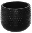 Ulkoruukku Dots 35 x 35 x 28 cm musta - Ruukut - 6410413270268 - 1