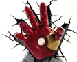 Y=C3=B6valo 3D Ironman Hand Marvel - Yövalot - 0816733840598 - 1