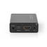 HDMI Erotin | HDMI Input | TosLink Female / 1x 3.5 mm / 1x HDMI Output | Maksimi kuvantarkkuus: 4K@60Hz | 18 Gbps | Metalli | Antrasiitti | Pakkaus - Videomuuntimet - 5412810319978 - 3