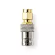SMA-adapteri | SMA uros | BNC naaras | Kullattu | 50 Ohm | Suora | PVC | Kulta | 2 kpl | Laatikko - Nedis tuotteet - 5412810425648 - 30