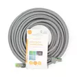 Cat 8.1 verkkokaapeli | S/FTP | RJ45 uros | RJ45 uros | 15.0 m | Pyöreä | LSZH | Harmaa | Label - Tietokone ja verkko - 5412810452958 - 66