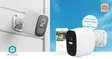 SmartLife Ulkokamera | Spotlight | 4MP Quad HD 1440p / 2560x1440 | IP66 | Maks. akunkesto: 10 Kuukautta | MicroSD (ei sisälly) / Pilvipalvelutallennus (valinnainen) | 5 V DC | Liiketunnistin | Yökuvaus | Valkoinen - Ulkokamerat - 5412810455058 - 90