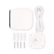 SmartLife Ulkokamera | Spotlight | 4MP Quad HD 1440p / 2560x1440 | IP66 | Maks. akunkesto: 10 Kuukautta | MicroSD (ei sisälly) / Pilvipalvelutallennus (valinnainen) | 5 V DC | Liiketunnistin | Yökuvaus | Valkoinen - Ulkokamerat - 5412810455058 - 75