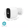 SmartLife Ulkokamera | Spotlight | 4MP Quad HD 1440p / 2560x1440 | IP66 | Maks. akunkesto: 10 Kuukautta | MicroSD (ei sisälly) / Pilvipalvelutallennus (valinnainen) | 5 V DC | Liiketunnistin | Yökuvaus | Valkoinen - Ulkokamerat - 5412810455058 - 55