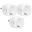 Älykäs Wi-Fi-pistoke 16A 3680W 3-pack Valkoinen - Älypistorasiat - 8712412586318 - 75
