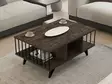 Anthracite sohvapöytä - 100% Melamiinipinnoitettu Lastulevy, 90x60x40 cm, Tyylikäs ja Kestävä Huonekalu - Sohvapöydät - 8683743678808 - 4