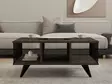 Anthracite sohvapöytä - 100% Melamiinipinnoitettu Lastulevy, 90x60x40 cm, Tyylikäs ja Kestävä Huonekalu - Sohvapöydät - 8683743678808 - 3