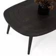 Anthracite sohvapöytä - Laadukas Mänty- ja Pyökkirakenne, 115x38x50 cm, Tyylikäs ja Kestävä Huonekalu - Sohvapöydät - 8683742112068 - 9