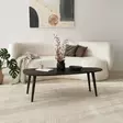 Anthracite sohvapöytä - Laadukas Mänty- ja Pyökkirakenne, 115x38x50 cm, Tyylikäs ja Kestävä Huonekalu - Sohvapöydät - 8683742112068 - 4