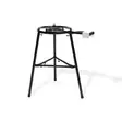 BBQ-Grilli Ulkokäyttöön - Musta, 100% Metalli, 45x45x84 cm, Emaloitu Pinta, Kaksoispoltin, Kannettava ja Kestävä - Keittiötyövälineet - 8682870346598 - 2