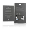 CAT6a verkkokaapeli | S/FTP | RJ45 uros | RJ45 uros | 2.00 m | Snagless | Pyöreä | Punottu / PVC | Hopea | Laatikko kannella ja ikkunalla - Tietokone ja verkko - 5412810333578 - 67