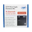 CCTV-virtalähde PNI STC52 12V, 5A, 60W, 4 lähtöä, metallikotelossa, musta - PNI tuotteet - 5949066544798 - 11