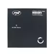 CCTV-virtalähde PNI STC52 12V, 5A, 60W, 4 lähtöä, metallikotelossa, musta - PNI tuotteet - 5949066544798 - 2