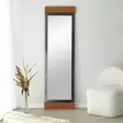 Cheval Peili - Huonekalut, Tammi Fume, 100% Metalli, 50x170x3 cm, Moderni ja Tyylikäs, Yksi Paketti, 25 kg - Peilit - 8683743270248 - 3