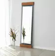 Cheval Peili - Huonekalut, Tammi Fume, 100% Metalli, 50x170x3 cm, Moderni ja Tyylikäs, Yksi Paketti, 25 kg - Peilit - 8683743270248 - 2