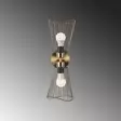 Seinävalaisin, vintage, 16 x 16 cm, kestävä, elegantti - Katto- ja seinävalaisimet - 8682870166448 - 5