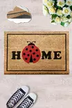 Coco Kynnysmatto - Monivärinen, 100% COIR, PVC-liukumaton, 40x60 cm, Konepestävä 30 °C, Helppo Puhdistaa - Kynnysmatot ja kuramatot - 8682870907928 - 1