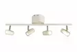 GUSTO 4-osainen kattospotti, valkoinen, 4 x 5W LED - Katto- ja seinävalaisimet - 7041661258488 - 1