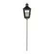 Hautalyhty 3D LED-kynttilällä 88,5 cm maapiikillä Finnlumor - Musta metallinen hautalyhty hämäräkytkimellä ja ajastimella (IP44) - Led-kynttilät ja lyhdyt - 6410416562988 - 8