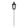 Hautalyhty 3D LED-kynttilällä 88,5 cm maapiikillä Finnlumor - Musta metallinen hautalyhty hämäräkytkimellä ja ajastimella (IP44) - Led-kynttilät ja lyhdyt - 6410416562988 - 10