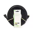 High Speed HDMI Kaapeli Ethernet | HDMI liitin | HDMI liitin | 4K@60Hz | ARC | 18 Gbps | 15.0 m | Pyöreä | PVC | Musta | Label - HDMI-kaapelit - 5412810454648 - 66