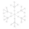 Ikkunakoriste Lumihiutale 50cm - Valokoristeet ja valohahmot - 6410416494838 - 2