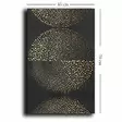 Koristeellinen Canvas-taulu 45x70 cm - Kultainen, Valkoinen, Musta - 100% Kangas ja Mäntykehys - Tyylikäs Sisustus - Taulut ja kehykset - 8683743825608 - 1